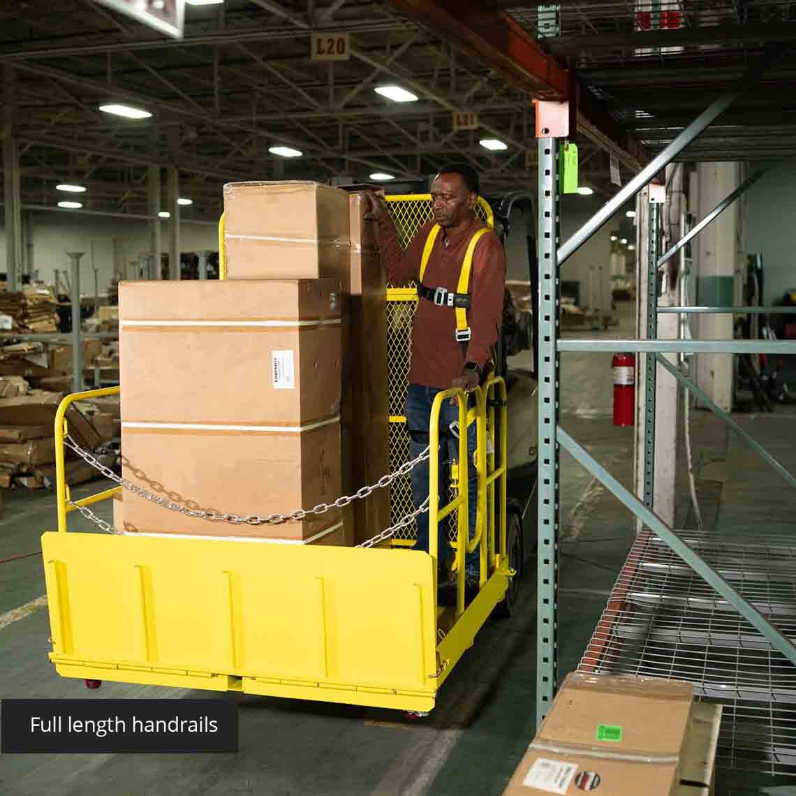 54-in Wide Mobile Easy Loading Work Platform - view 9