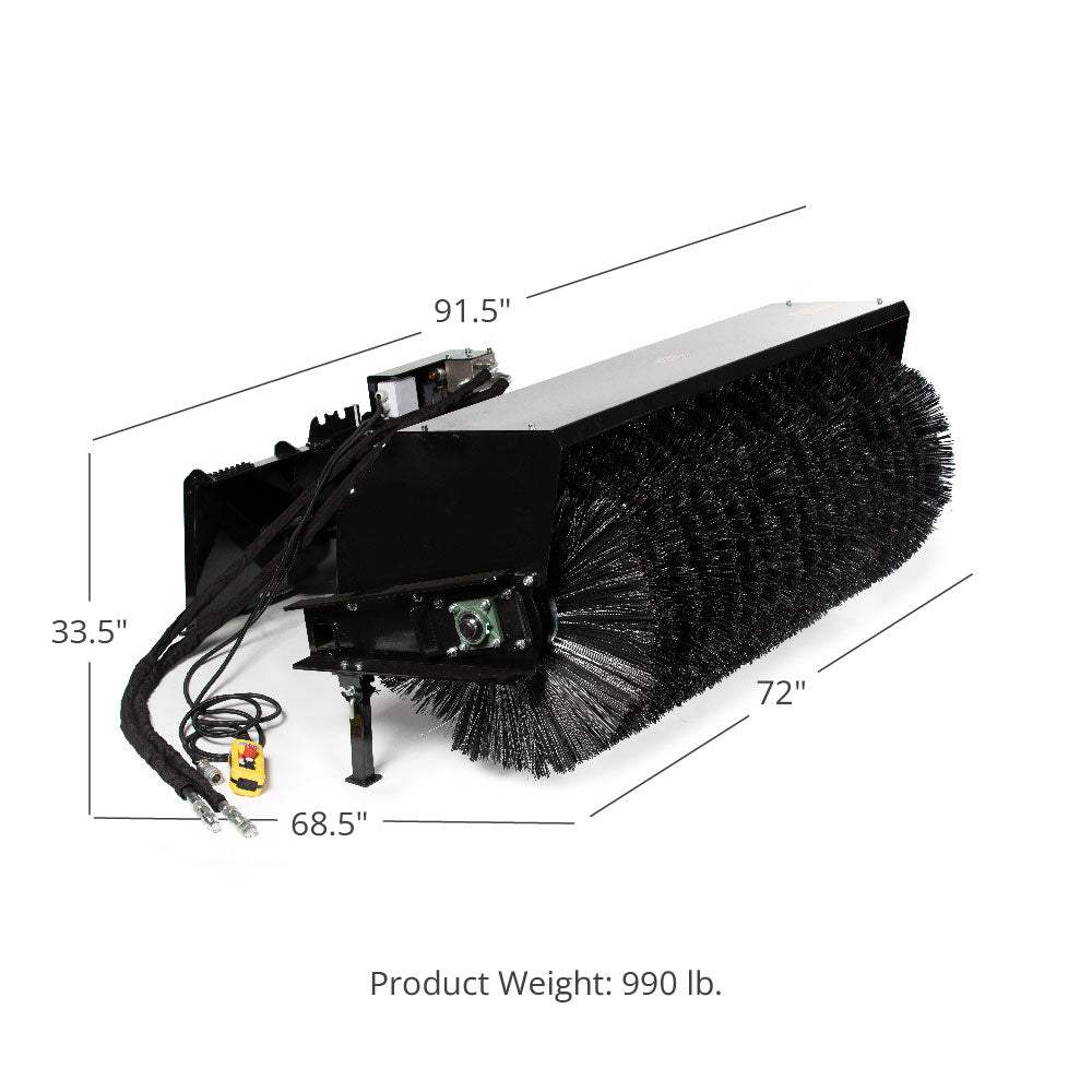 72" Hydraulic Angle Broom - view 13