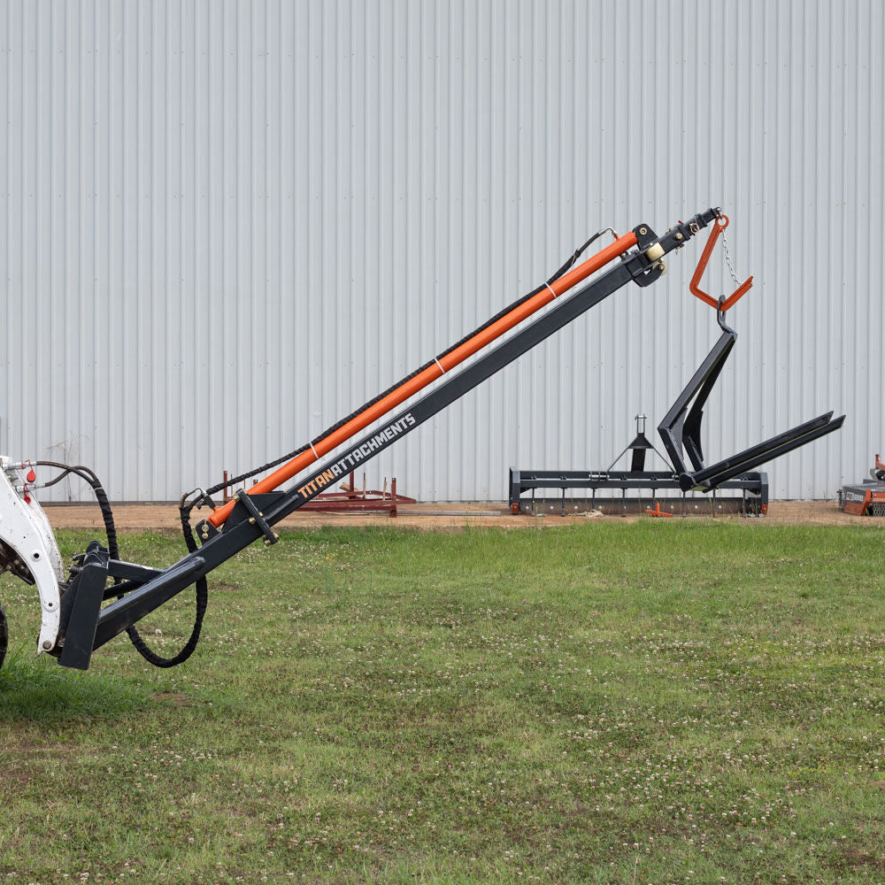 26 FT Reach Telescoping Hydraulic Skid Steer Truss Boom V3 - view 2