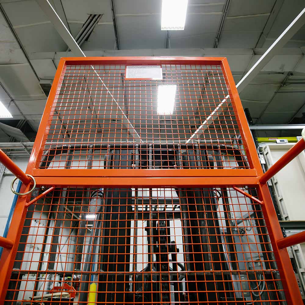 Forklift Platform Safety Cage 45" x 43"