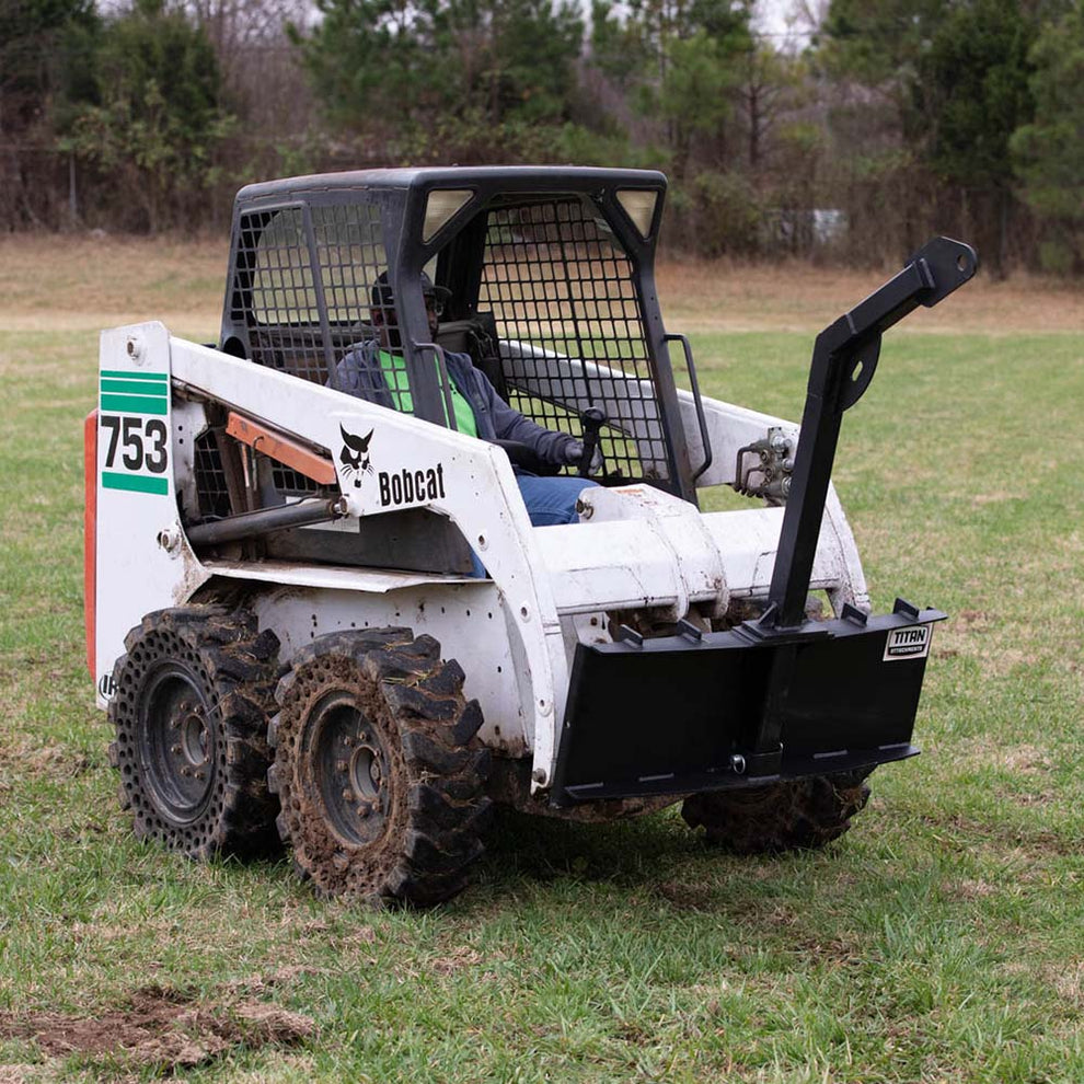 5 FT Tree Boom Attachment - Skid Steer Quick Tach - Lift Pole Jib Hoist ...