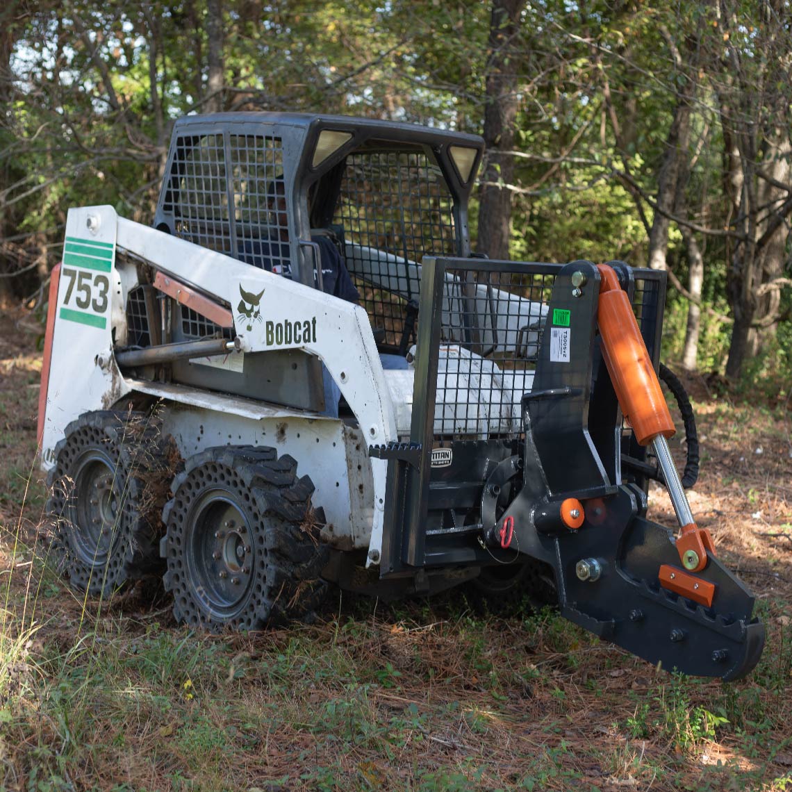 12" Rotating Tree Shear Attachment - view 2