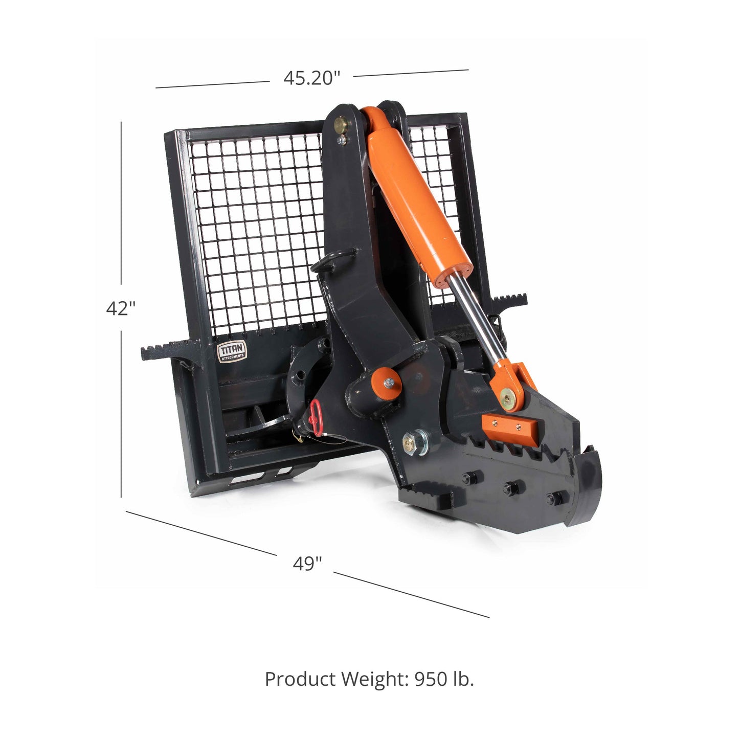 12" Rotating Tree Shear Attachment - view 12