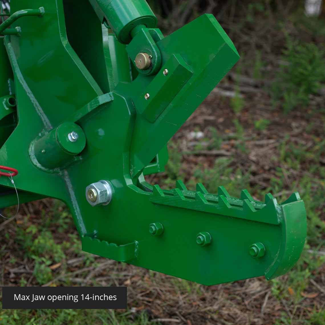 12" Rotating Tree Shear Attachment Fits John Deere Loaders - view 6