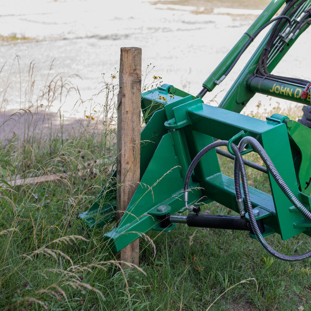 Post And Tree Puller Fits John Deere Tractors - view 2