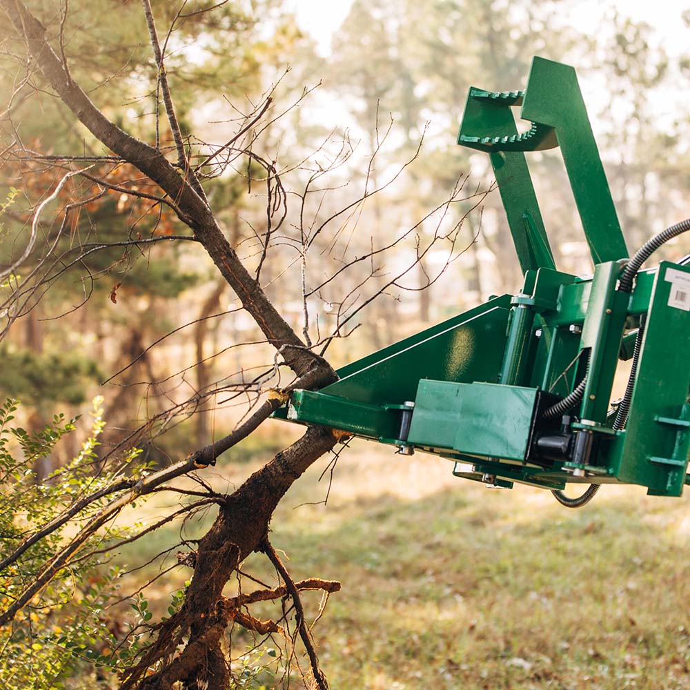 Post And Tree Puller, Fits John Deere Tractors | No Push Bar