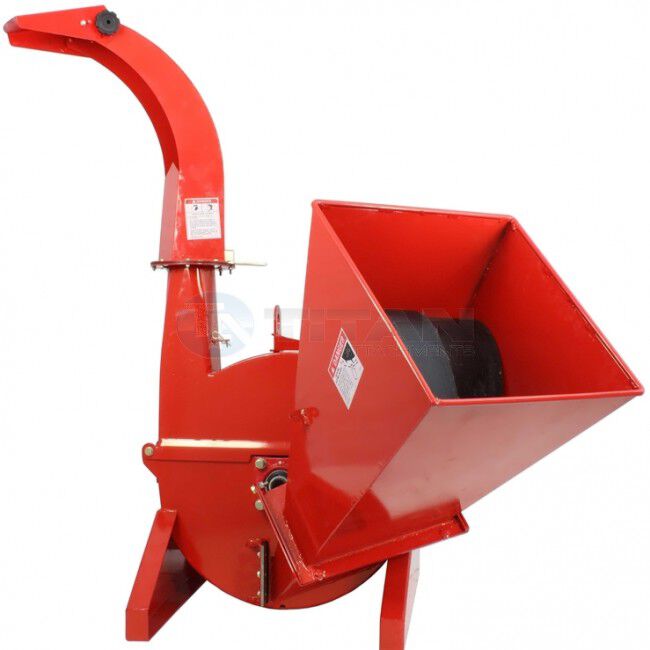 SCRATCH AND DENT - 3-Point Attachment Wood Chipper For Tractors Up To 40HP, Titan BX42 PTO 4”x10” - FINAL SALE - view 1