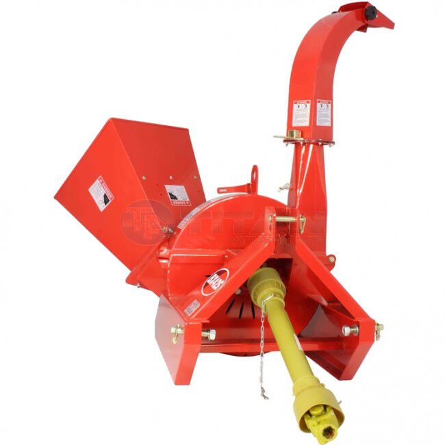 SCRATCH AND DENT - 3-Point Attachment Wood Chipper For Tractors Up To 40HP, Titan BX42 PTO 4”x10” - FINAL SALE - view 2