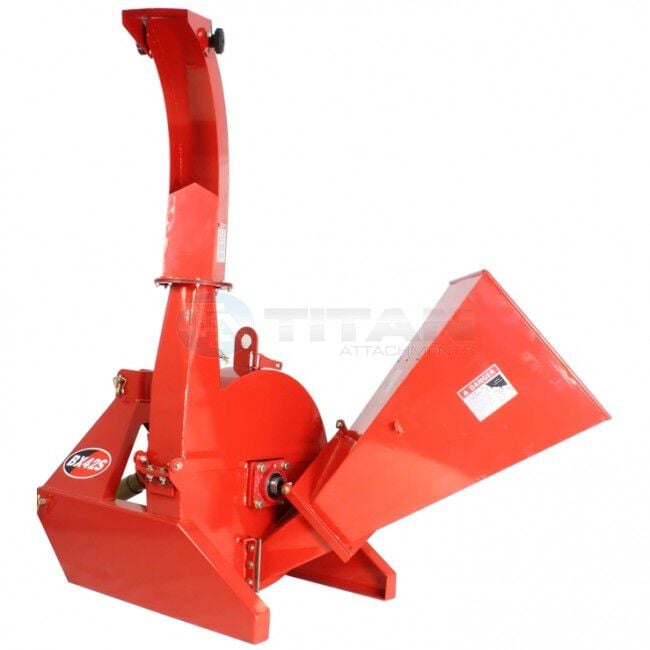 SCRATCH AND DENT - 3-Point Attachment Wood Chipper For Tractors Up To 40HP, Titan BX42 PTO 4”x10” - FINAL SALE - view 4