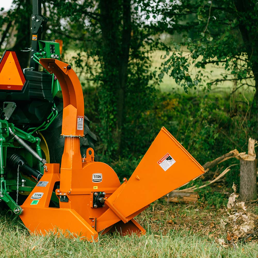 3 Point Wood Chipper Attachments | 25" rotor (Up to 40HP)