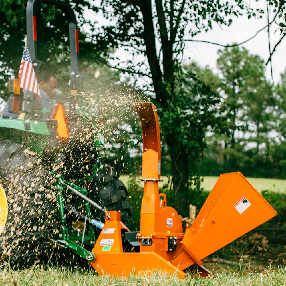 3 Point Wood Chipper Attachments | 25" rotor (Up to 40HP)