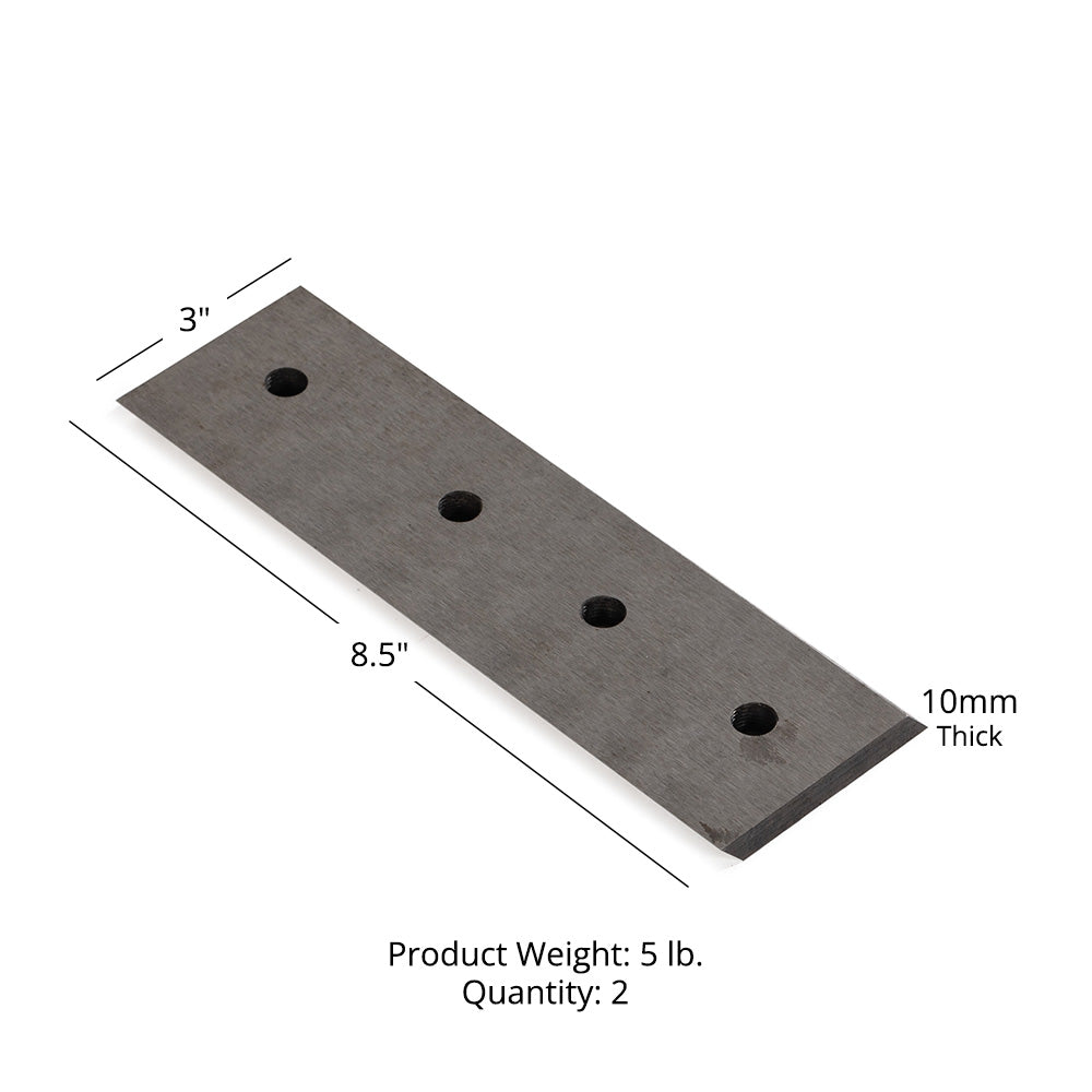 2 Pack Flywheel Replacement Blades for Pro Series 3 Point Wood Chipper