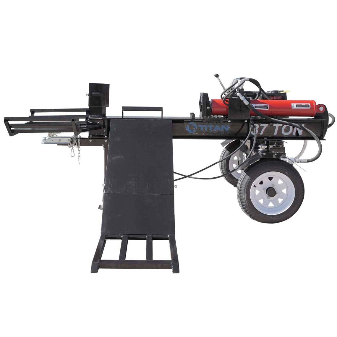 SCRATCH AND DENT - 37 Ton 420cc Horizontal Log Splitter w/ Lift & Catch - FINAL SALE