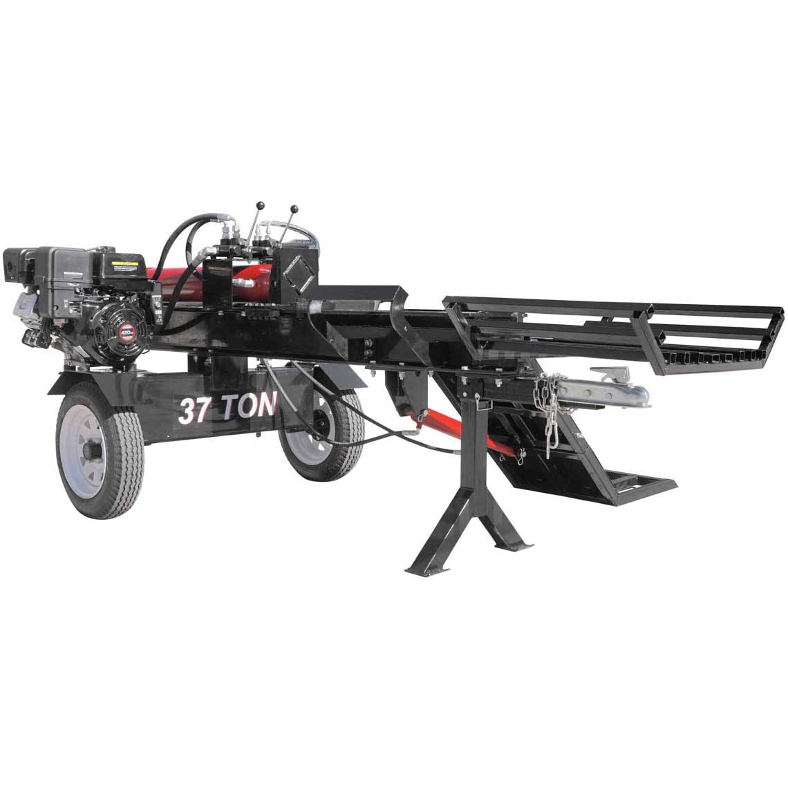 SCRATCH AND DENT - 37 Ton 420cc Horizontal Log Splitter w/ Lift & Catch - FINAL SALE - view 6