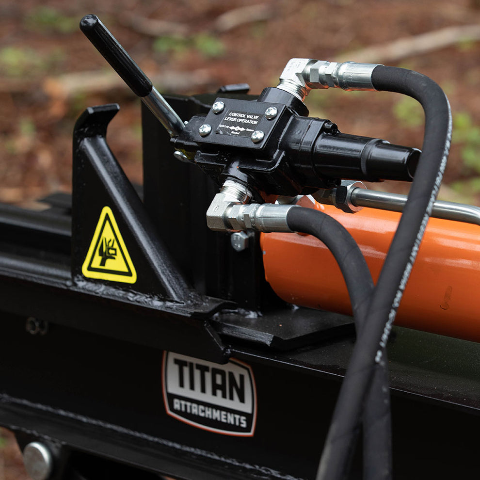 3 Point Industrial 25 Ton Hydraulic Horizontal/Vertical Log Splitter ...