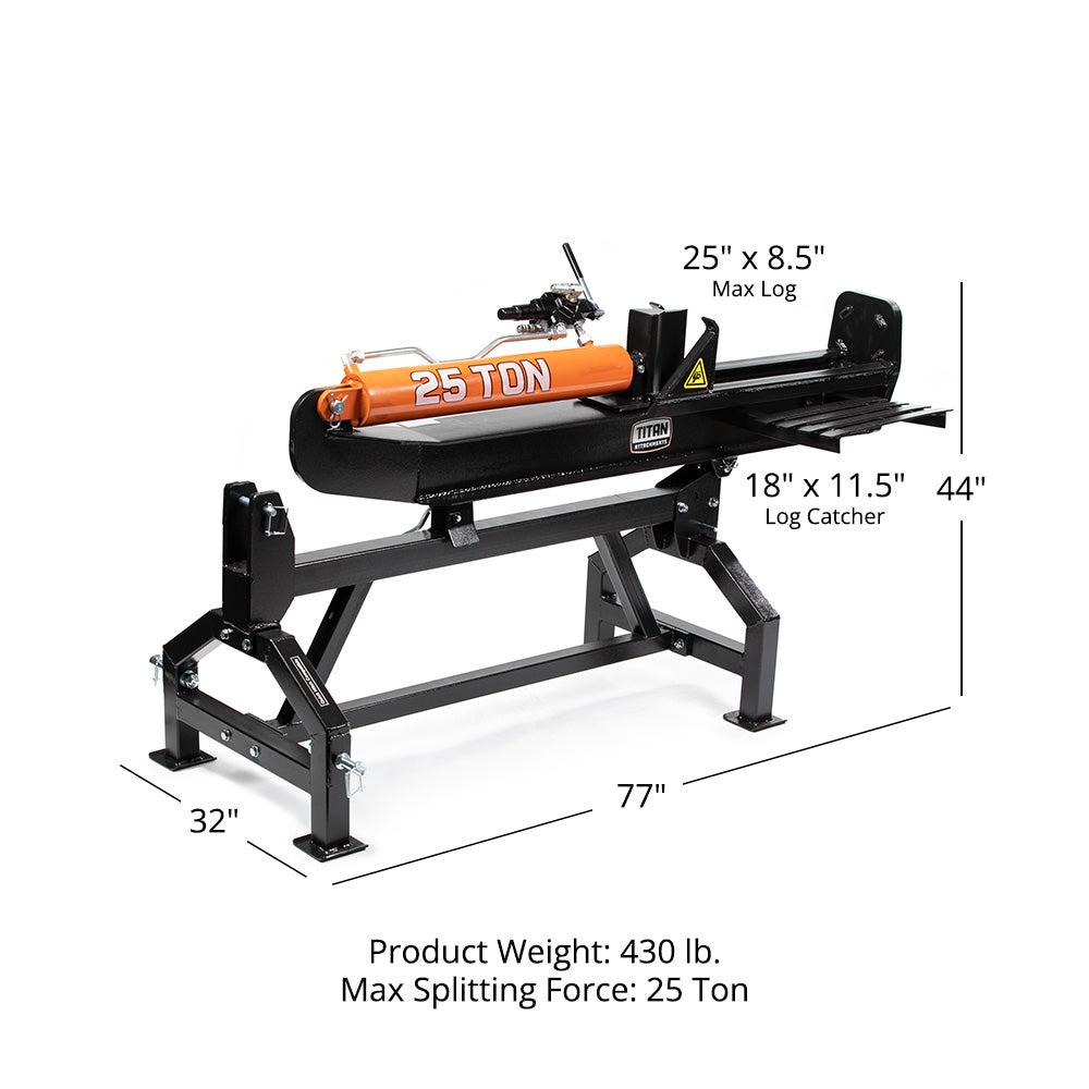 3 Point 25 Ton Log Splitter - view 12