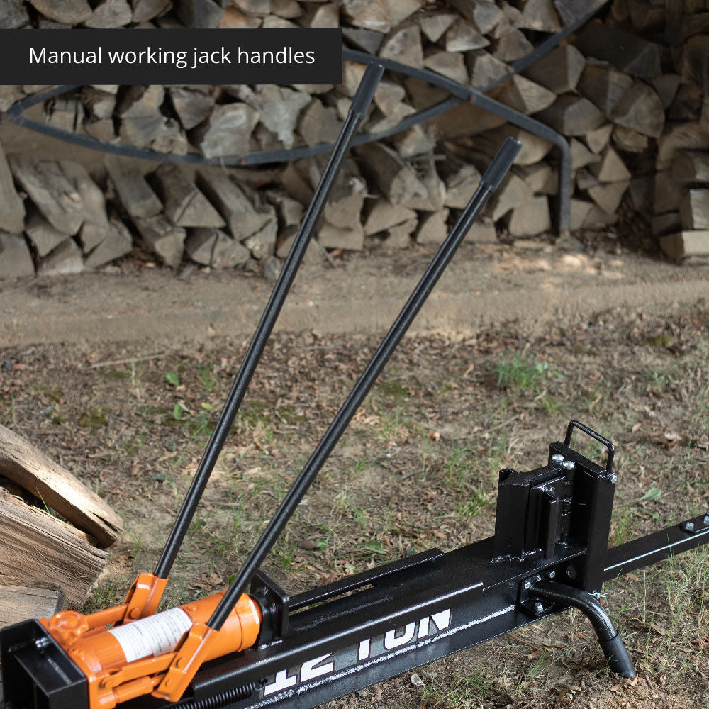 12 Ton Manual Tow-Behind Log Splitter