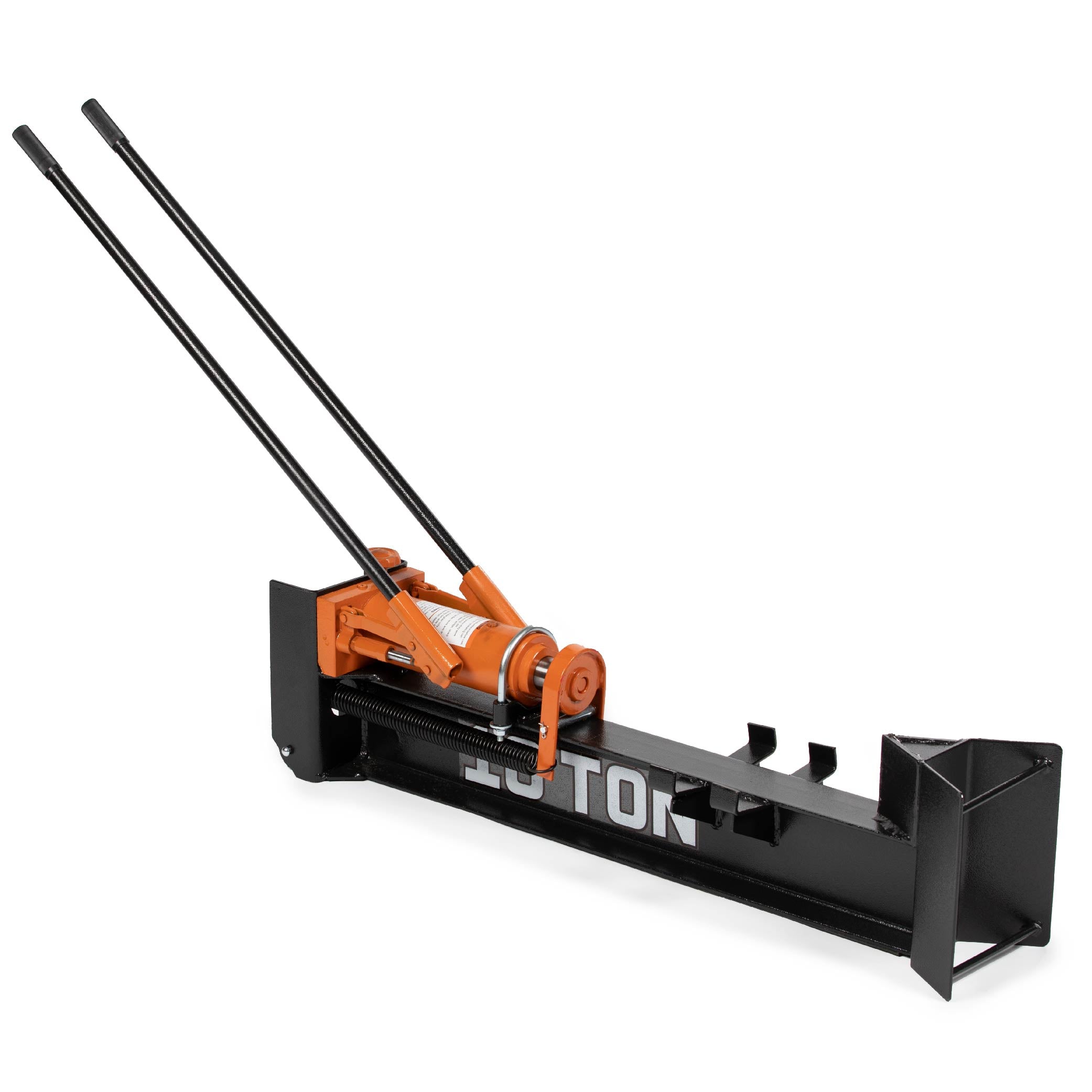 Industrial 10 Ton Manual Hydraulic Horizontal Log Splitter Titan Attachments