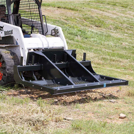 Skid Steer Land Planer With Optional Comb | 72" / No view 2