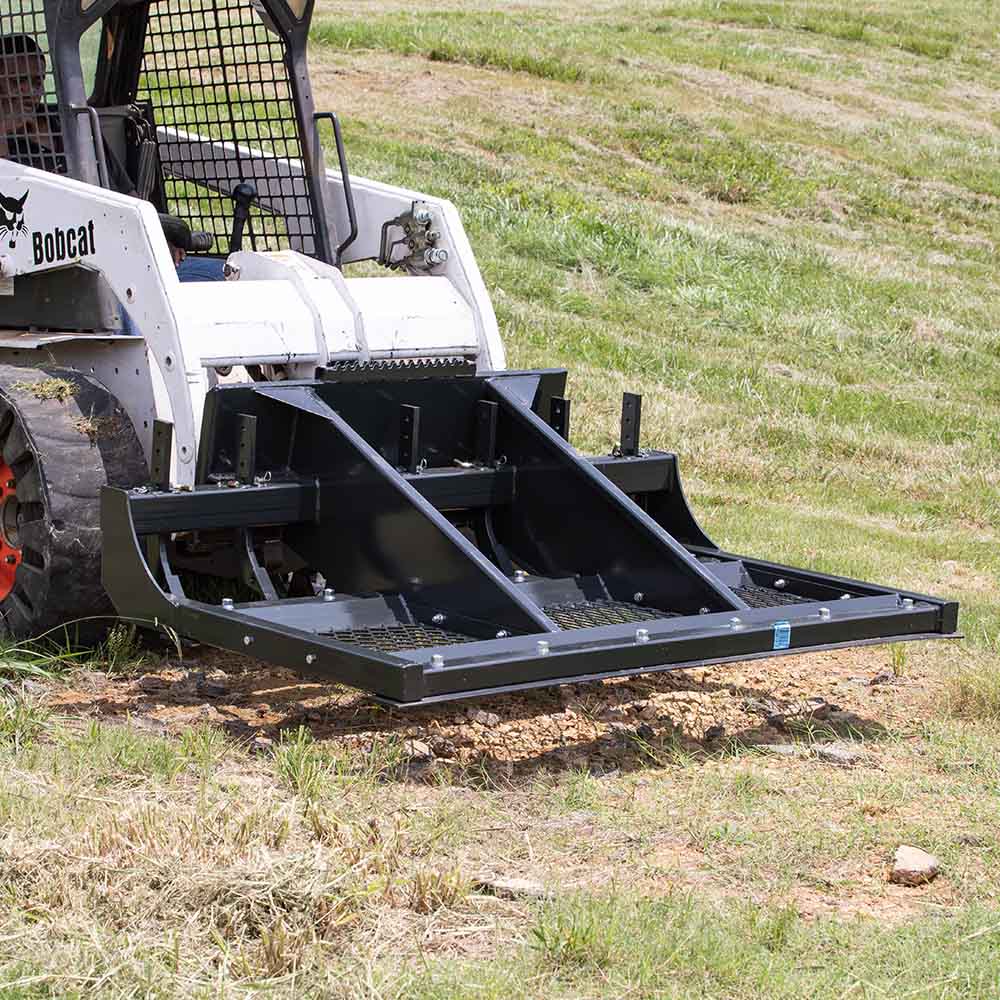 Skid Steer Land Planer With Optional Comb Attachment | 72" / No