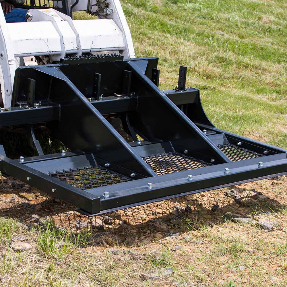 Skid Steer Land Planer With Optional Comb | 72" / No