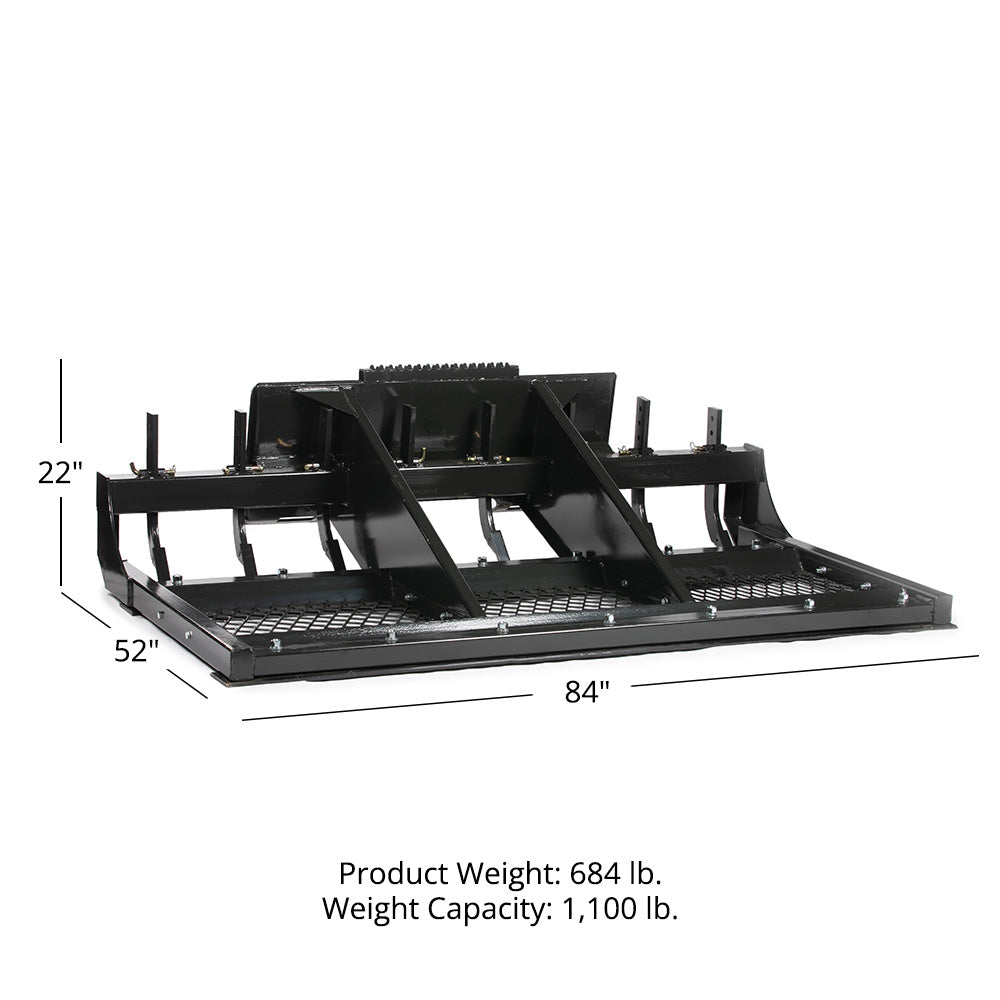 Skid Steer Land Planer With Optional Comb Attachment | 84" / No - view 20