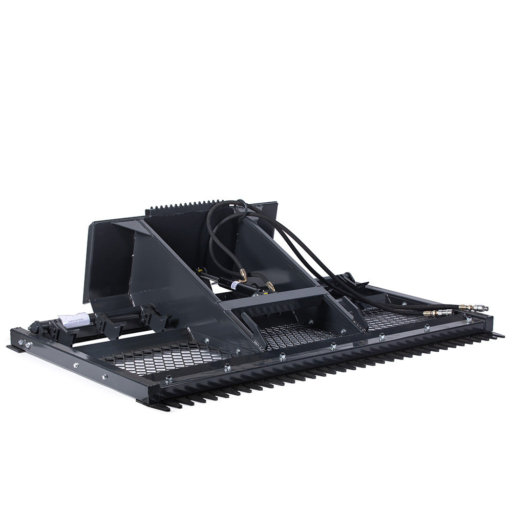 Skid Steer Land Plane with Hydraulic Shanks | 84" / Yes - view 37