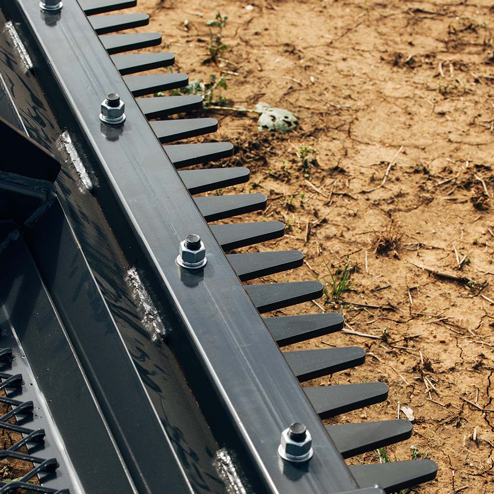 Skid Steer Land Plane with Hydraulic Shanks | 84" / Yes