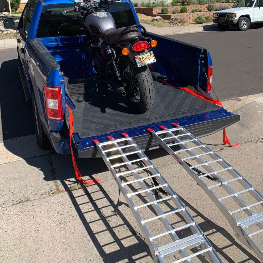 Scratch and Dent - 7.5 FT Pair Aluminum ATV Loading Ramps - FINAL SALE - view 4