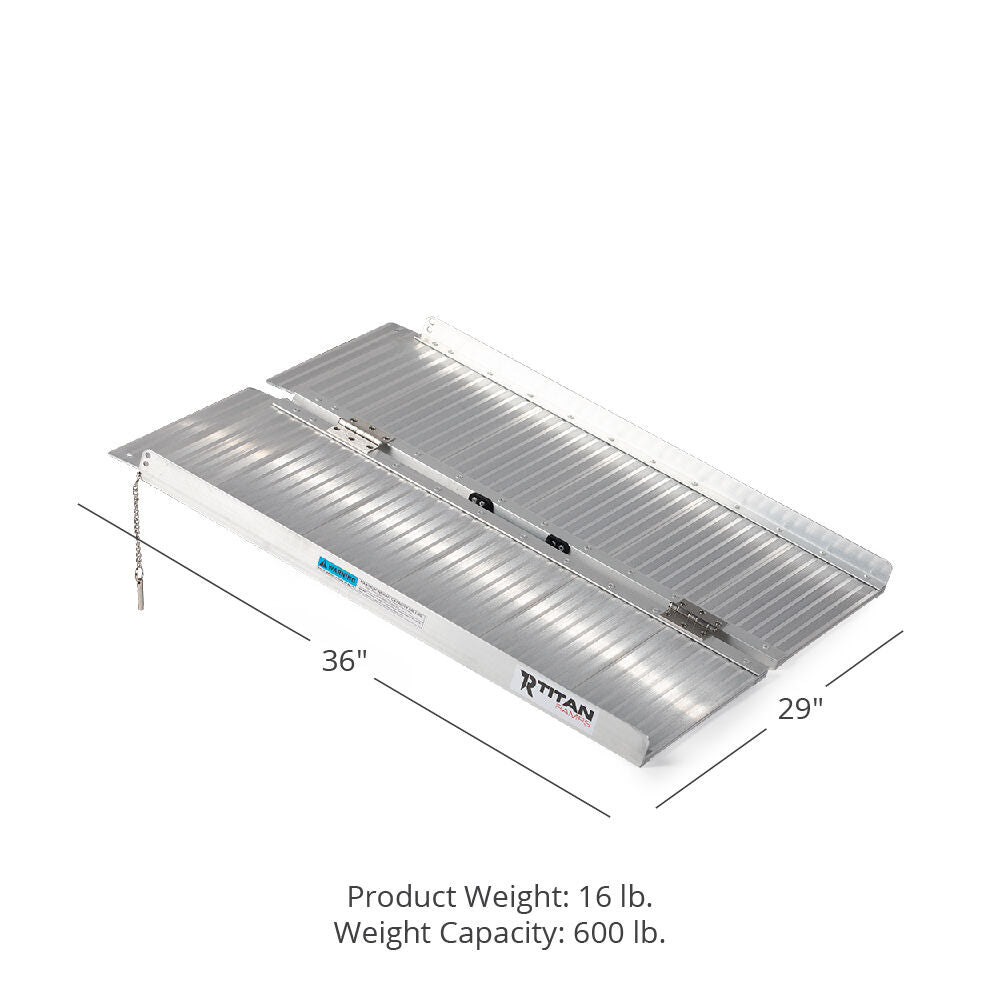 SCRATCH AND DENT - 3 FT Single Fold Briefcase Ramp - FINAL SALE - view 2