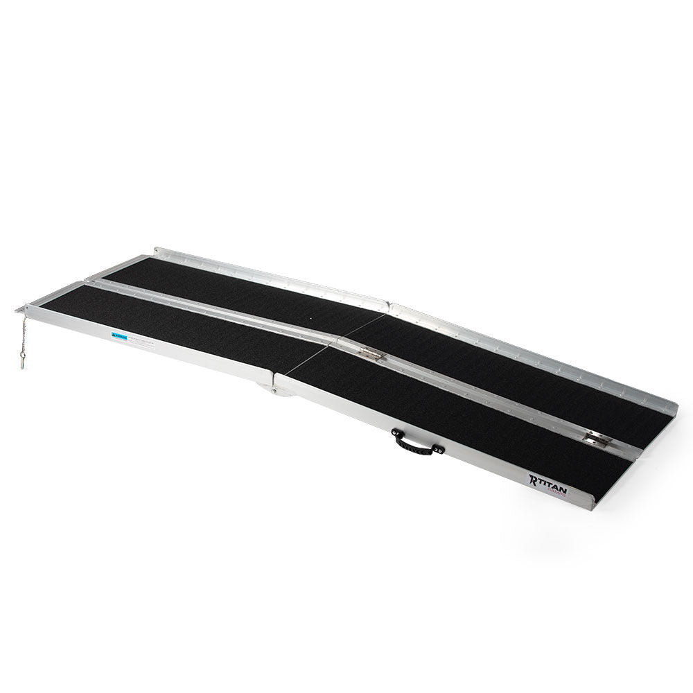 SCRATCH AND DENT - 7' Multifold Aluminum Wheelchair Ramp - FINAL SALE - view 1