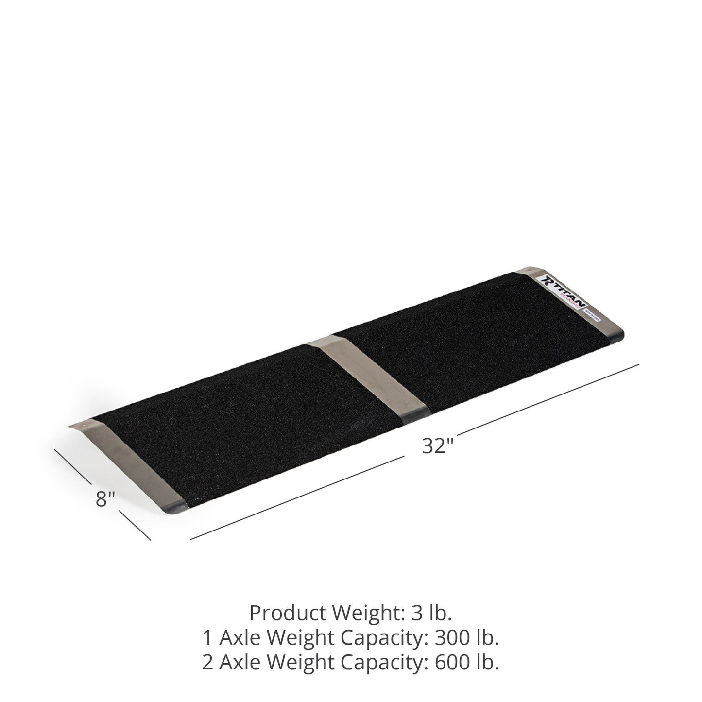 SCRATCH AND DENT - 8" x 32" Wide Aluminum Threshold Ramp - FINAL SALE - view 2