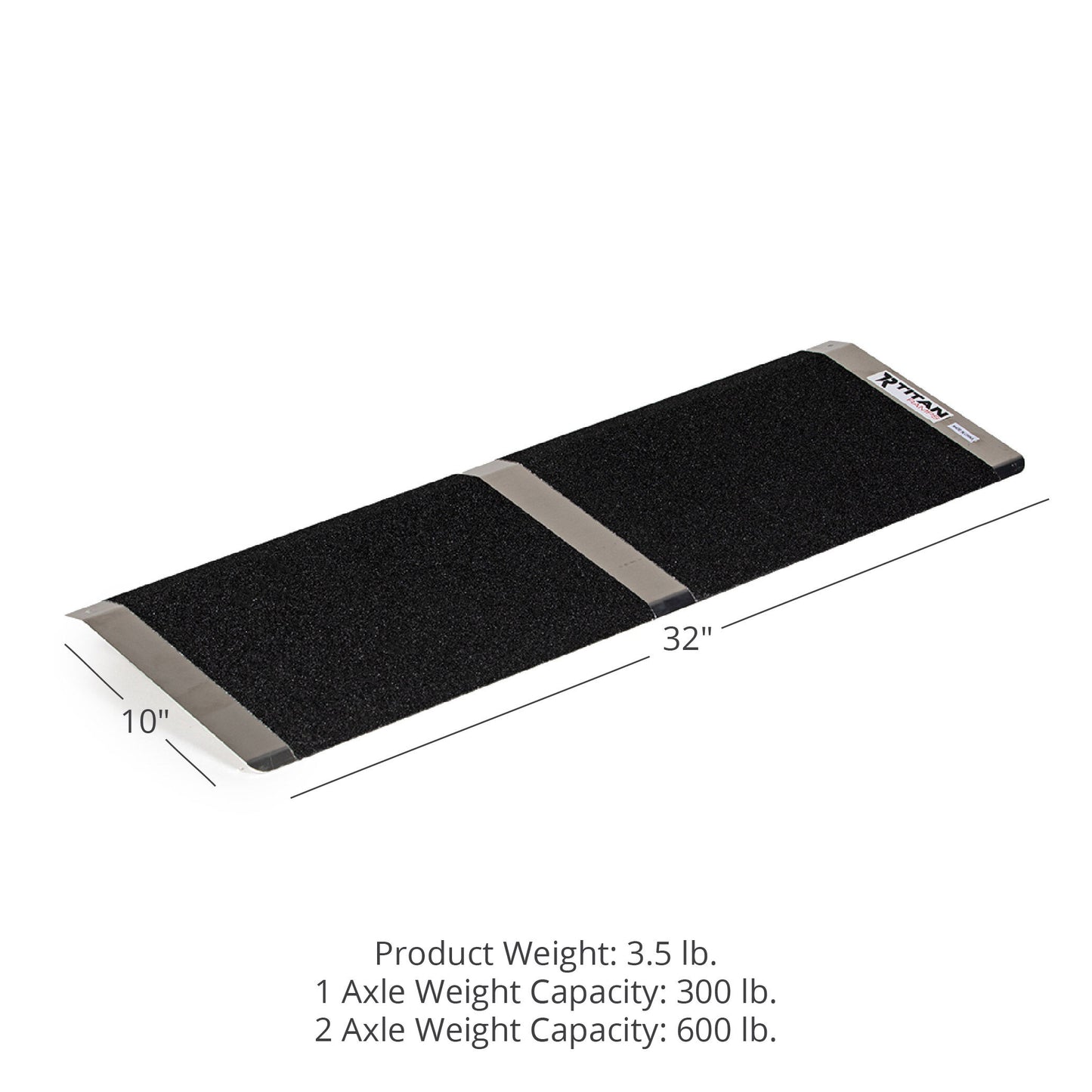 SCRATCH AND DENT - 10" x 32" Wide Aluminum Threshold Ramp - FINAL SALE - view 2