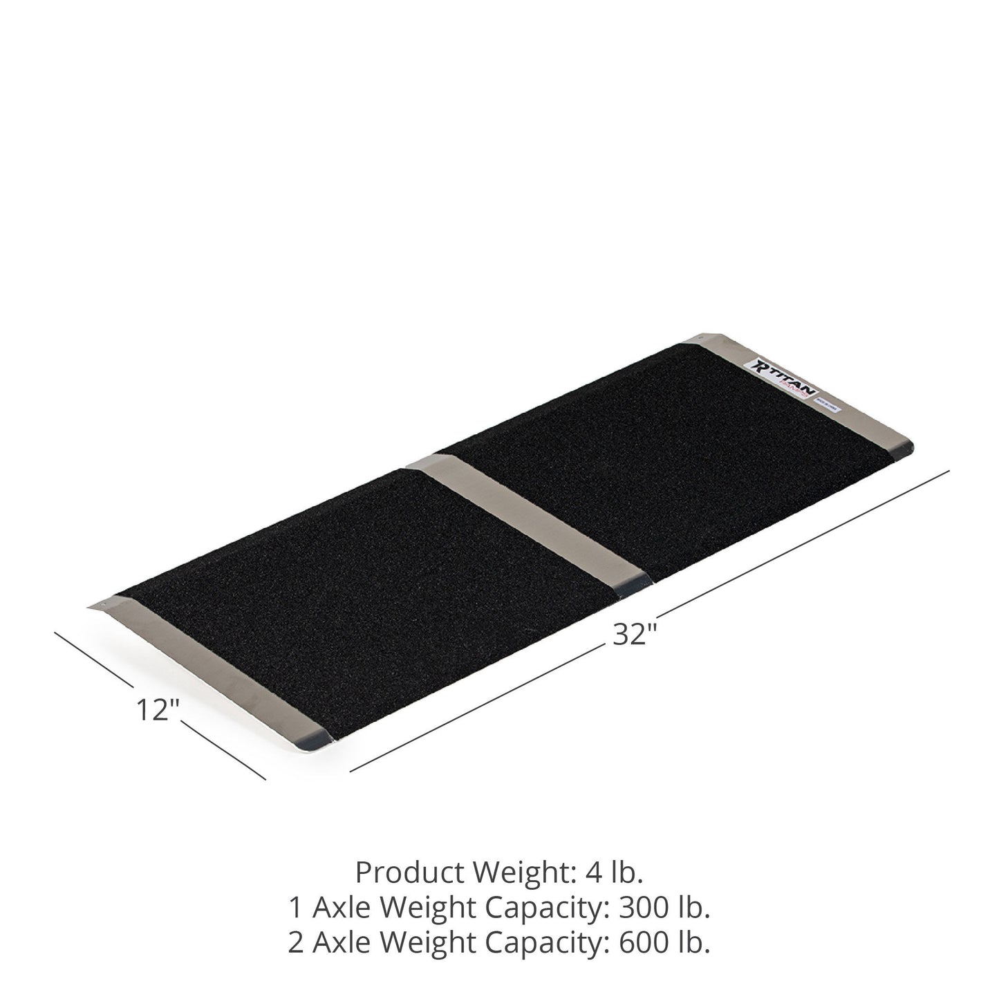 SCRATCH AND DENT - 12" x 32" Wide Aluminum Threshold Ramp - FINAL SALE - view 2