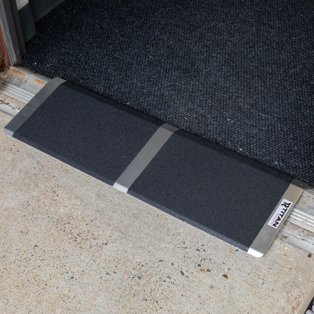 SCRATCH AND DENT - 12" x 32" Wide Aluminum Threshold Ramp - FINAL SALE - view 3