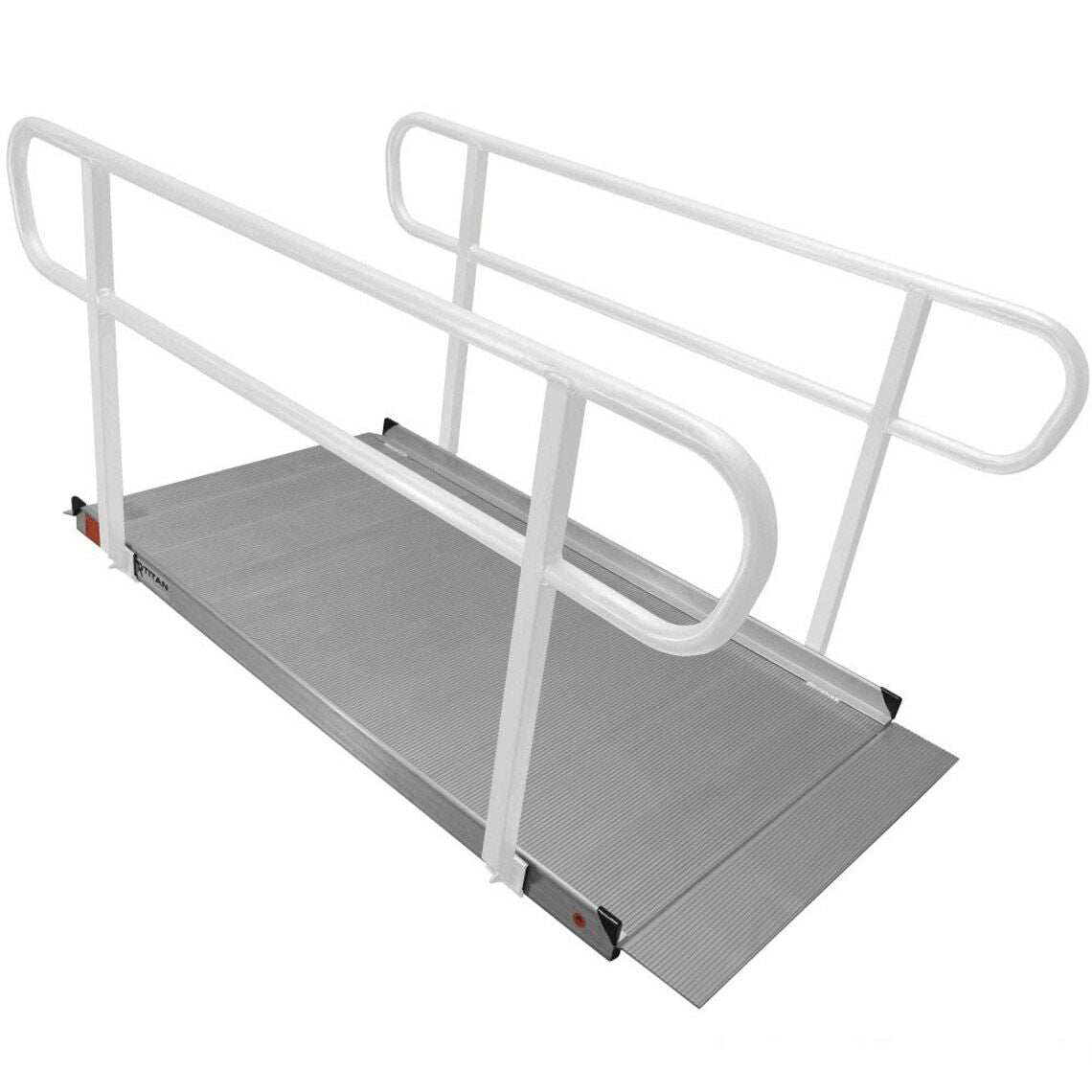 SCRATCH AND DENT - 6 FT Aluminum Wheelchair Entry Ramp Only - FINAL SALE - view 1