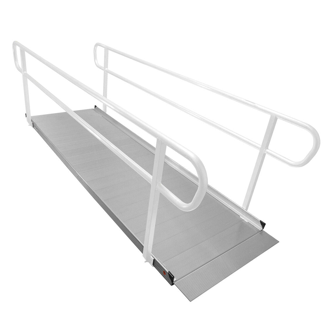 SCRATCH AND DENT - 10 FT Aluminum Wheelchair Entry Ramp Only - FINAL SALE - view 1