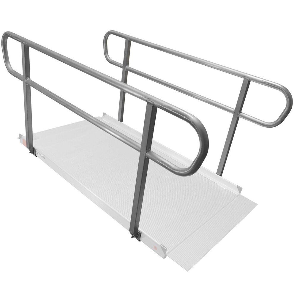 Scratch and Dent - 6 FT Wheelchair Entry Ramp Handrails Only - FINAL S ...