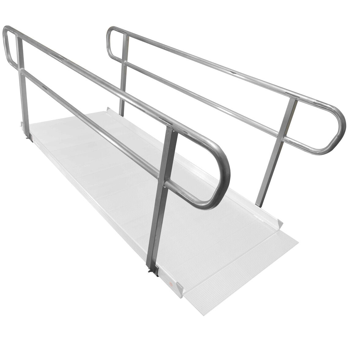 SCRATCH AND DENT - 8 FT Wheelchair Entry Ramp Handrails Only - FINAL SALE