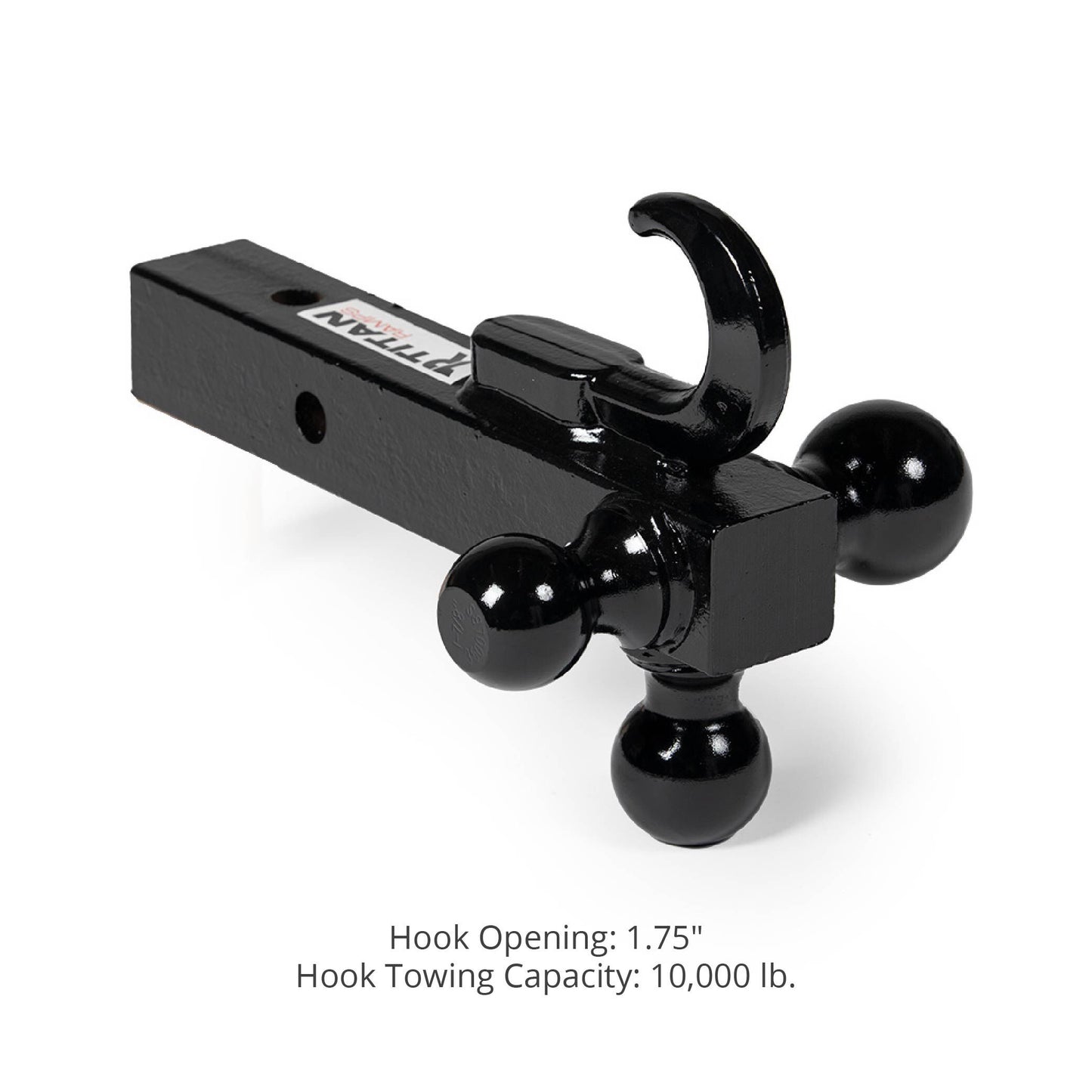 Scratch and Dent - Triple Ball Trailer Hitch w/ Hook - FINAL SALE - view 5