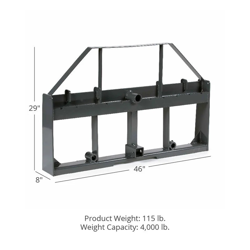 Standard Series USA Made Pallet Fork Attachment | Frame Only - view 45