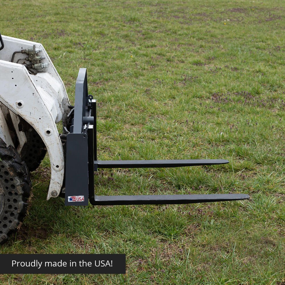 Standard Series USA Made Pallet Fork Attachment | Frame + 42" Blades