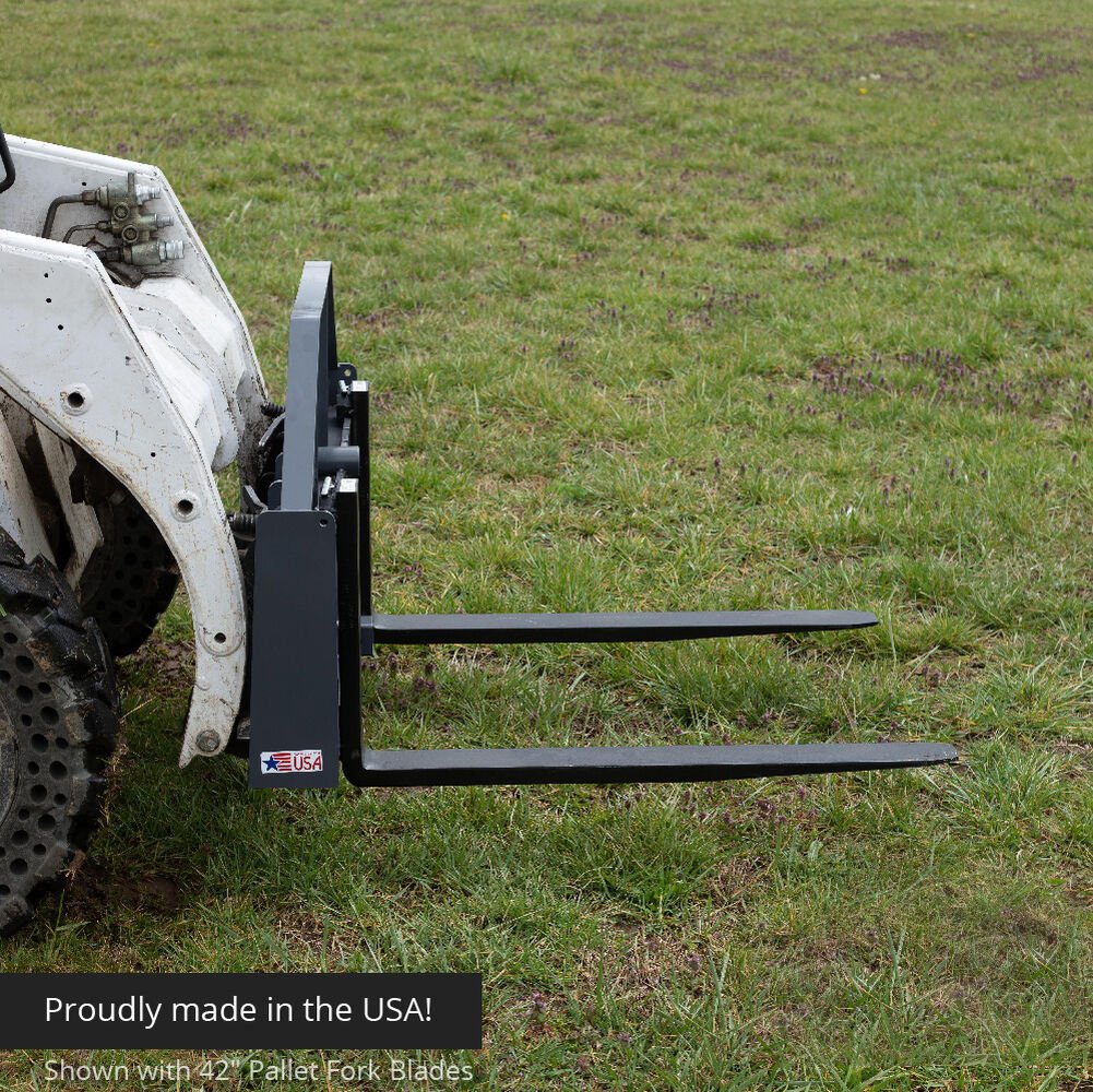 Standard Series USA Made Pallet Fork Attachment | Frame + 48" Blades