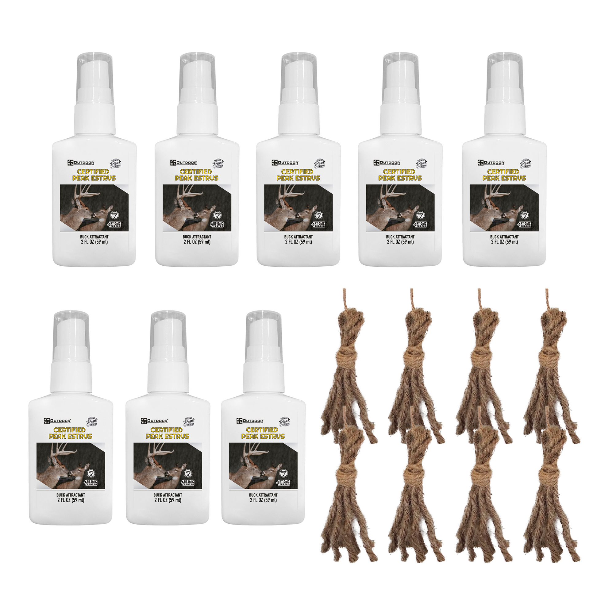 Outdoor Hunting Lab 2 oz Certified Peak Estrus | 8 Pack