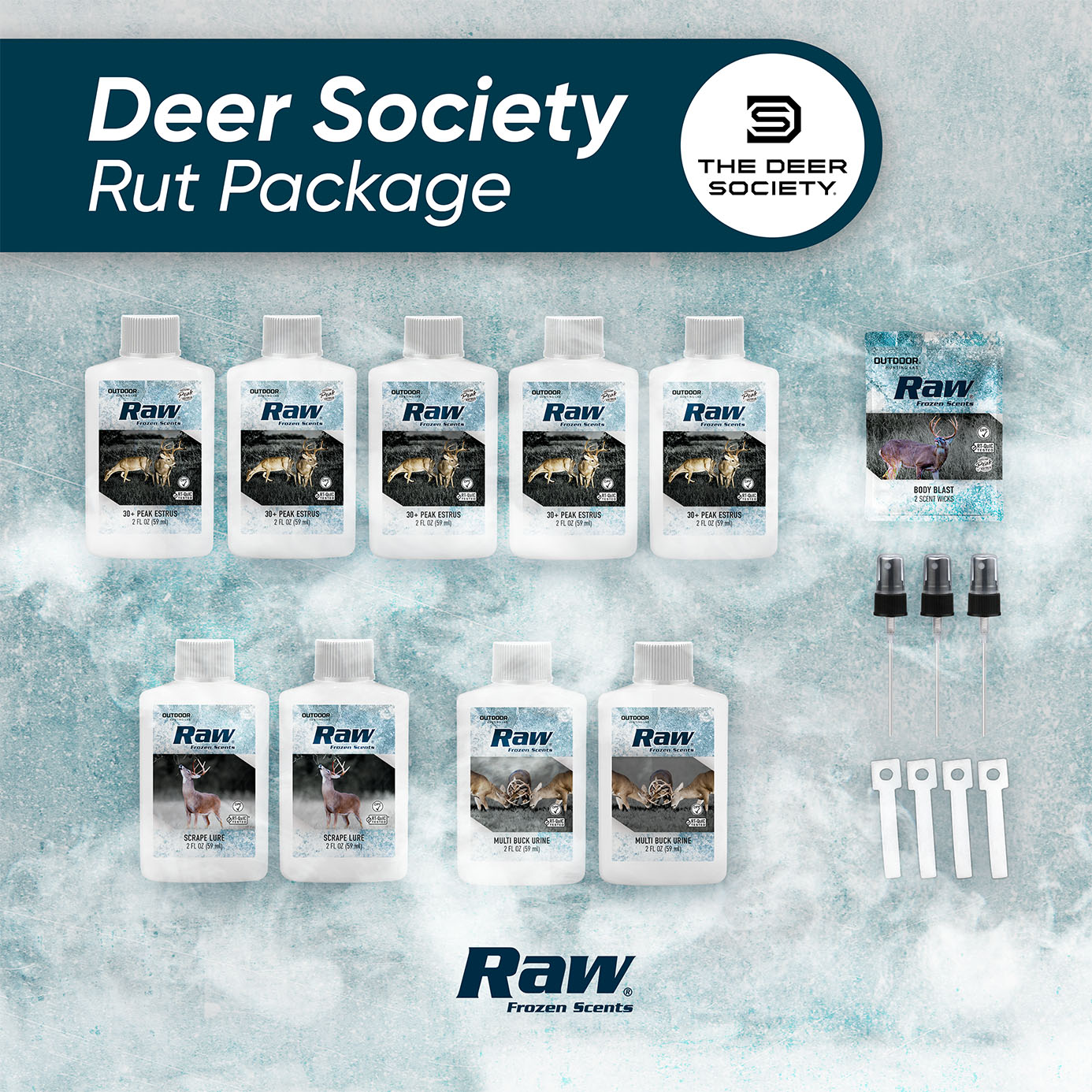 Outdoor Hunting Lab Deer Society Rut Package