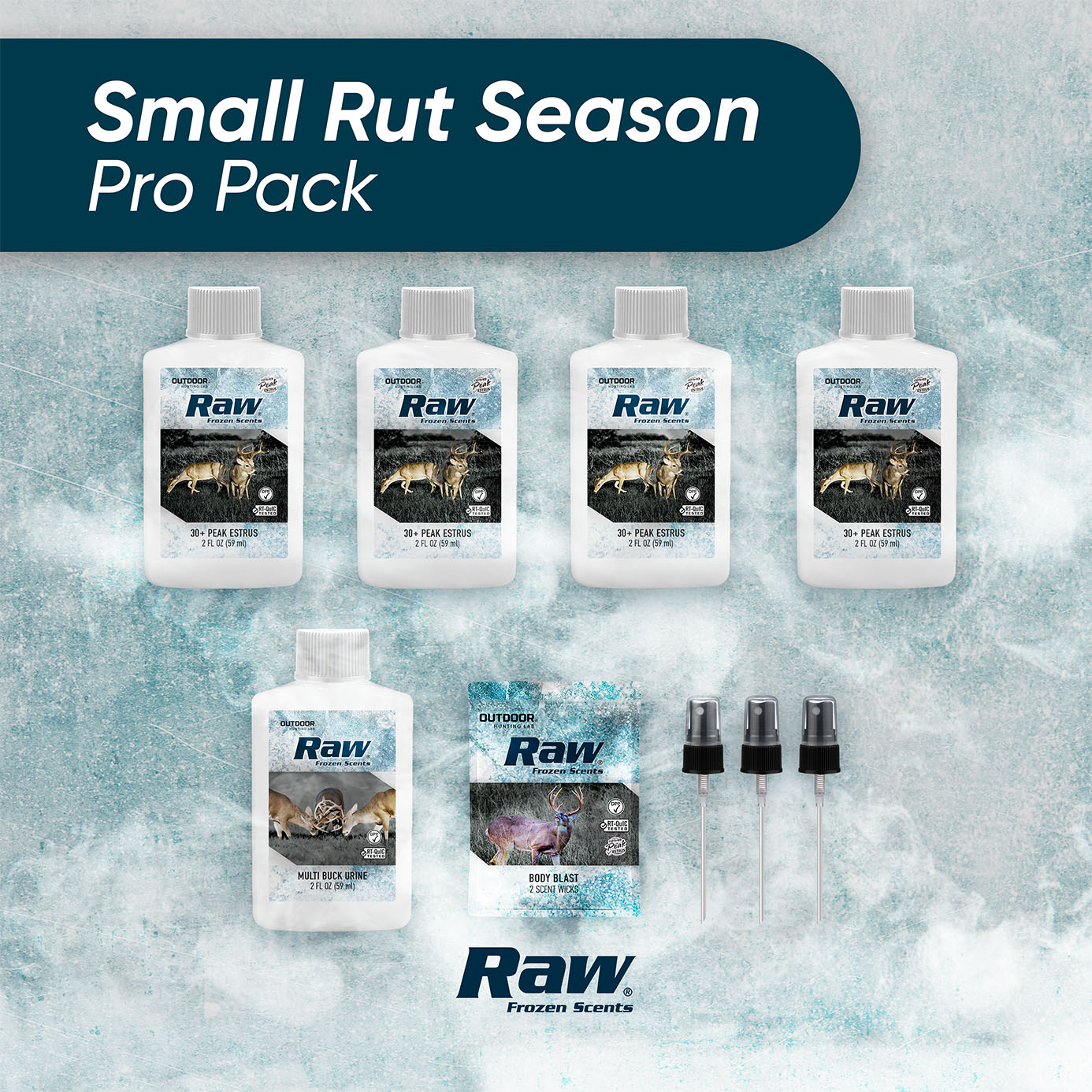 Outdoor Hunting Lab Rut Season Pro Packs | Small