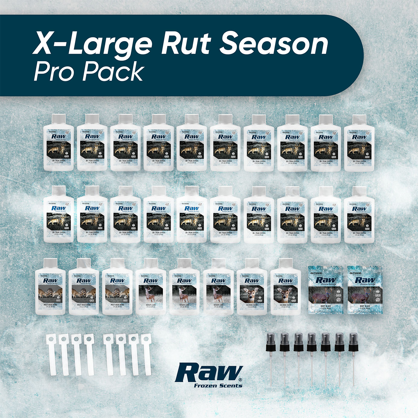 Outdoor Hunting Lab Rut Season Pro Packs | X-Large