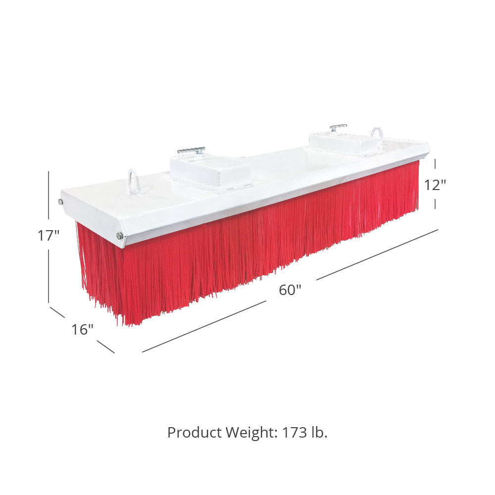 Fork Lift Broom Attachment | 60"