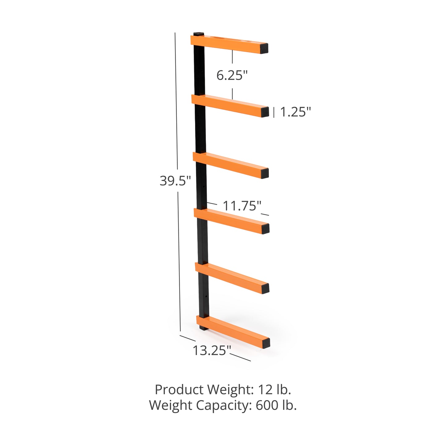 6-Shelf Lumber Storage Rack - view 8