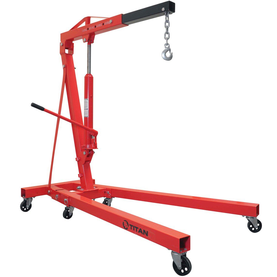 SCRATCH AND DENT - 1 Ton Adjustable Shop Crane Lift - FINAL SALE - view 1